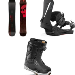 CAPiTA The Black Snowboard Of Death Snowboard + Union Atlas Snowboard Bindings + thirtytwo TM-2 Double Boa Snowboard Boots 2025- Snowboard Packages