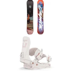 CAPiTA The Equalizer Snowboard + Union Trilogy Snowboard Bindings - Women's 2025- Snowboards With Bindings|Snowboard Packages