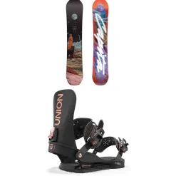CAPiTA The Equalizer Snowboard + Union Juliet Snowboard Bindings - Women's 2025- Snowboards With Bindings|Snowboard Packages