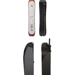 Cardiff Crane Enduro Splitboard + Karakoram Smart Splitbboard Skins 2025- Splitboard Packages|Backcountry Snowboarding