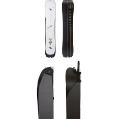 Cardiff Crane Pro Carbon Splitboard + Karakoram Smart Skins 2025- Splitboard Packages|Backcountry Snowboarding