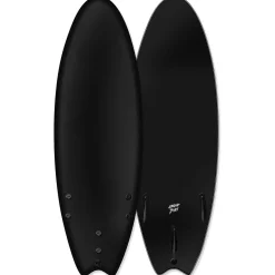 Catch Surf Blank Series 5'6 Fish - Tri Fin Surfboard + Pro-Lite 6' Comp Surfboard Leash- Surfboard Packages