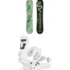 Coalition Snow Myth Snowboard + Union Trilogy Classic Snowboard Bindings - Women's 2025- Snowboards With Bindings|Snowboard Packages