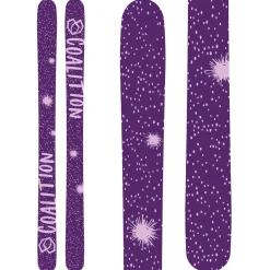 Coalition Snow SOS Skis - Women's + Salomon Strive 12 GW Ski Bindings 2025- Skis With Bindings|Skis With Bindings