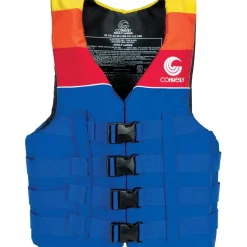 Connelly 4 Buckle Retro Nylon CGA Wakeboard Vest 2024- Life Jackets