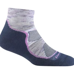 Darn Tough Hiker 1/4 Lightweight Cushion Socks - Women's-Women Active Clothing