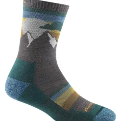 Darn Tough Sunset Ledge Micro Lightweight Cushion Crew Socks - Women's-Women Active Clothing