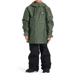 DC Basis Print Jacket - Kids'-Kids Kids Jackets|Girls Snow Clothing