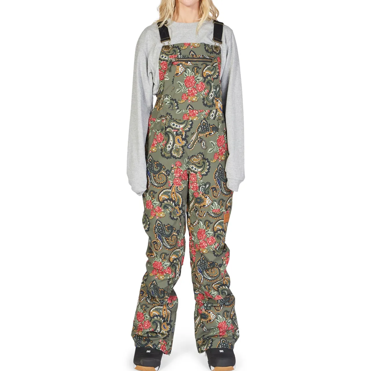 DC Crusade Bibs - Women's-Women Snow Clothing|Ski Pants & Bibs