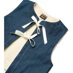 Deso Folsom Denim Vest - Women's-Women Casual Clothing