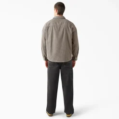 Dickies Hickory Long-Sleeve Shirt - Men's- Casual Clothing|Shirts