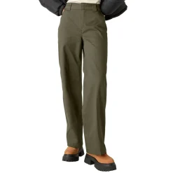 Dickies Wide Leg Work Pants - Women's-Women Casual Clothing|Jeans & Pants