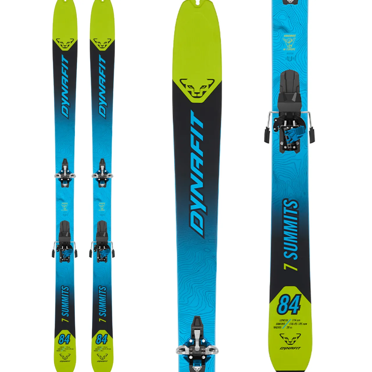 Dynafit Seven Summits+ Alpine Touring Ski Set 2025- Skis With Bindings|Ski Packages