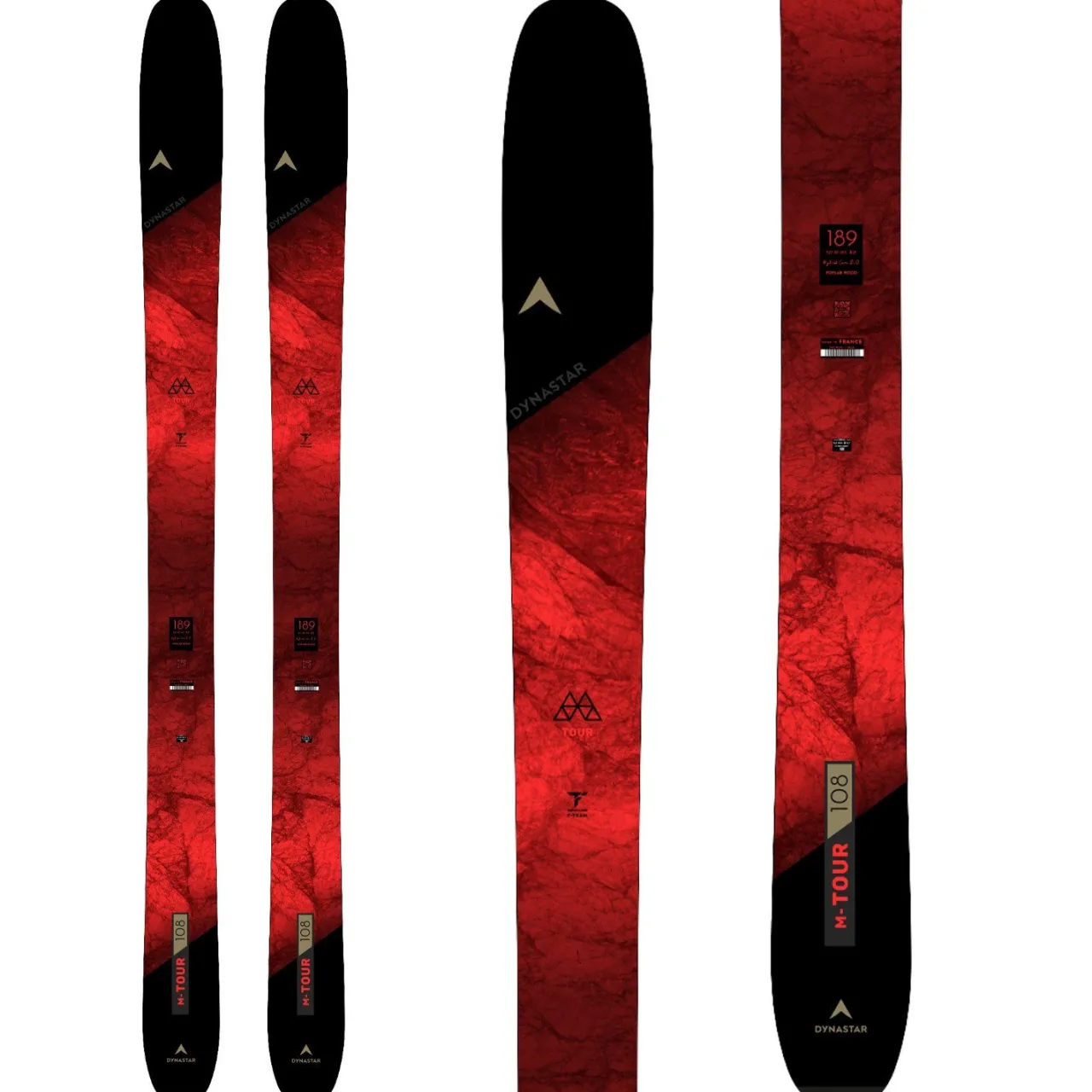 Dynastar M-Tour 108 F-Team Skis 2024- Backcountry Skiing|Skis