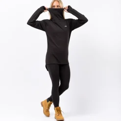 Eivy Icecold Wool Gaiter Rib Top - Women's-Women Base Layers|Snow Clothing