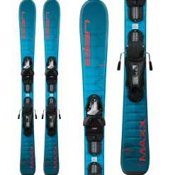 Elan Maxx Blue Skis + Shift EL 7.5 GW Bindings - Kids' 2025-Kids Skis|Kids Ski Packages