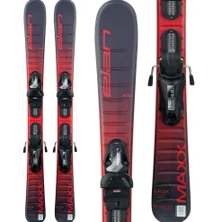Elan Maxx Red Skis + Shift EL 4.5 GW Bindings - Kids' 2025-Kids Skis|Kids Ski Packages