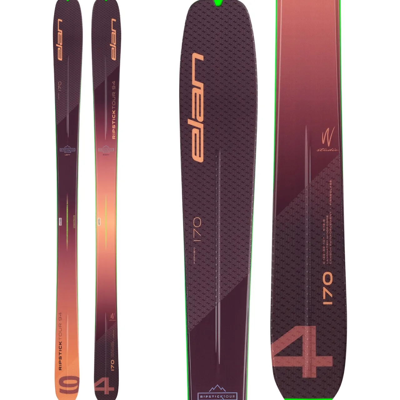 Elan Ripstick 94 Tour Skis - Women's 2025- Backcountry Skiing|Skis