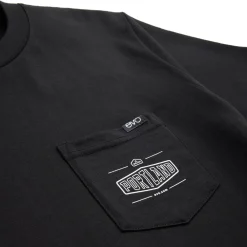 evo Basic Pocket T-Shirt - Unisex-Women Casual Clothing|T-Shirts & Tank Tops