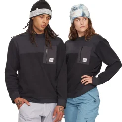 evo Fleece Crew Sweatshirt - Unisex-Women Casual Clothing|Snow Clothing