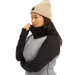 evo Ridgetop Merino Wool Midweight High Neck Top - Women's-Women Base Layers|Snow Clothing