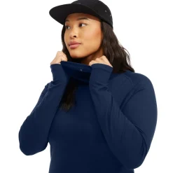evo Ridgetop Merino Wool Midweight High Neck Top - Women's-Women Base Layers|Snow Clothing