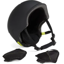 evo Sessel Helmet + Goggle Combo + Sessel Mittens + Sessel Polylana Pom Beanie - Kids'-Kids Helmets|Helmets