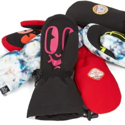 evo Sessel Helmet + Goggle Combo + Sessel Mittens + Sessel Polylana Pom Beanie - Kids'-Kids Helmets|Helmets