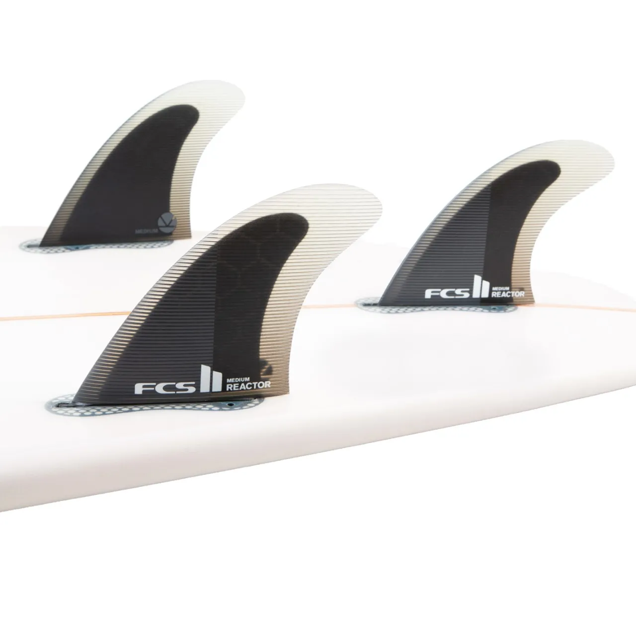 FCS II Reactor PC Large Tri Fin Set- Fins