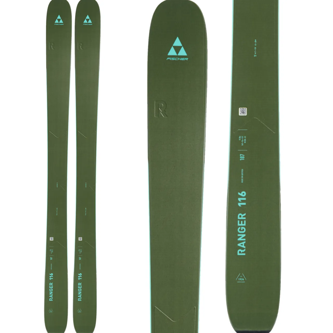 Fischer Ranger 116 Skis 2024- Skis