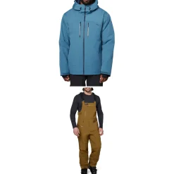 Flylow Roswell Jacket + Firebird Bibs 2024- Snow Clothing|Jacket & Pant Sets