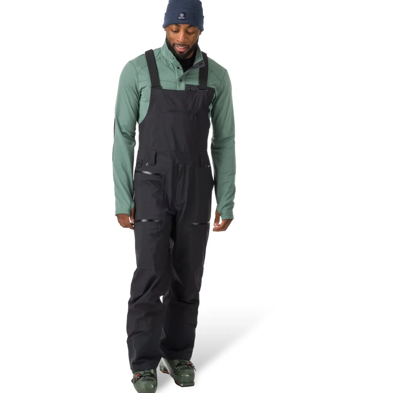 Flylow Smythe Bibs - Men's- Snow Clothing|Snowboard Pants & Bibs