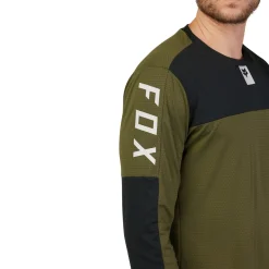 Fox Racing Defend Foxhead Long-Sleeve Jersey- Men's Bike Clothing|Bike Clothing