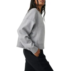 Free People Intercept Pullover - Women's-Women Casual Clothing|Sweatshirts & Fleece