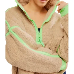 Free People Mountain High 1/2 Zip Pullover - Women's-Women Casual Clothing|Sweatshirts & Fleece