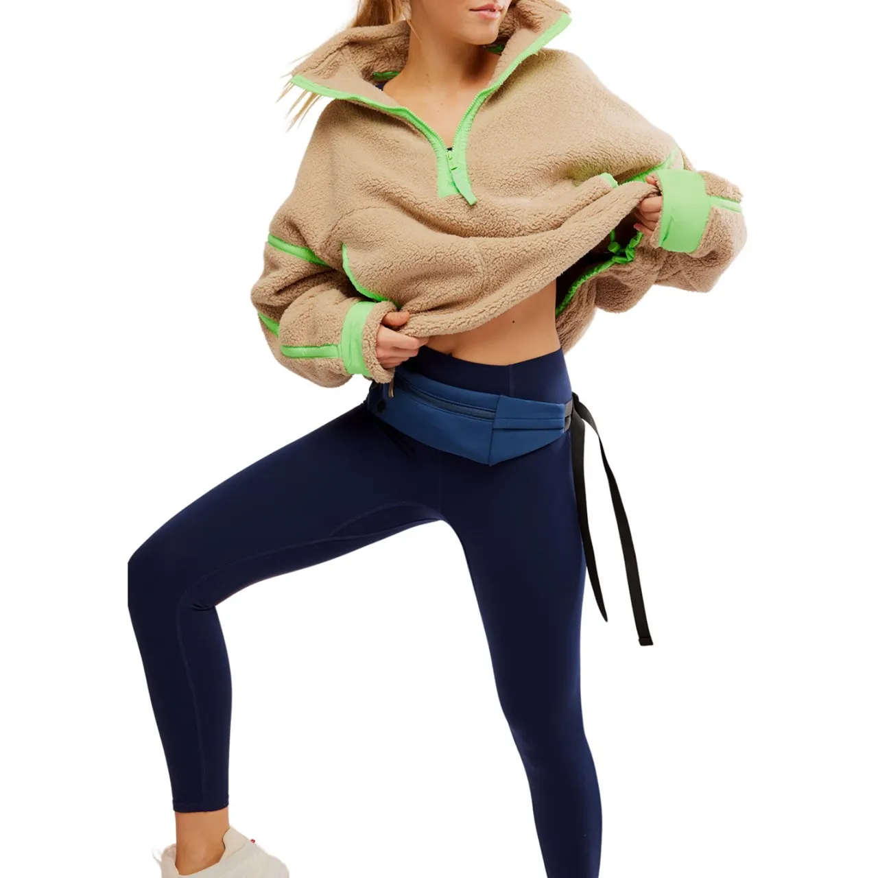 Free People Mountain High 1/2 Zip Pullover - Women's-Women Casual Clothing|Sweatshirts & Fleece