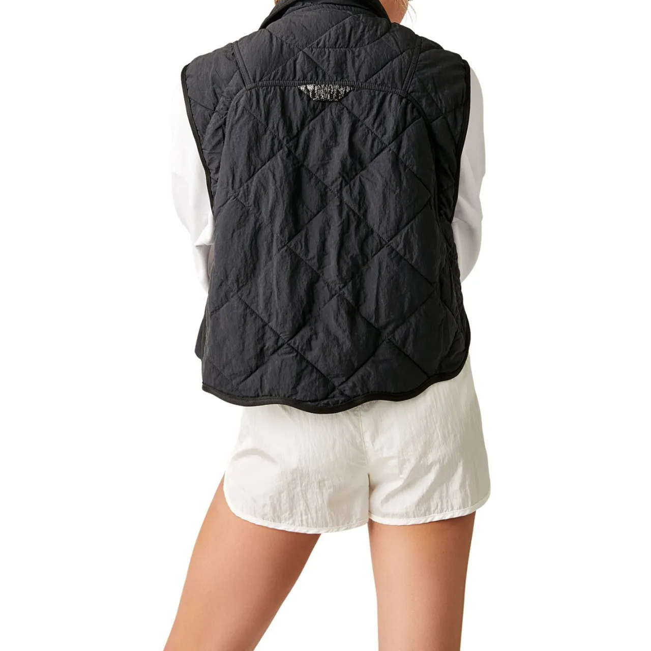 Free People Quinn Quilted Puffer Vest - Women's-Women Casual Clothing