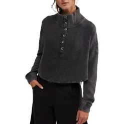 Free People So Fly Henley Layer Coddy Top - Women's-Women Casual Clothing|Tops & Shirts