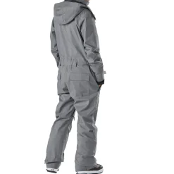 FW Catalyst 2L Insulated Denim One-Piece - Women's-Women Snow Clothing|One-Piece Snowsuits