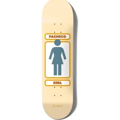 Girl Pacheco 93 Naturals 8.375 Skateboard Deck- Decks