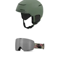 Giro Jackson MIPS Helmet + Contour Goggles- Helmets|Helmets
