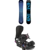 GNU Asym Pro Choice C3 Snowboard + Bent Metal Forte Snowboard Bindings - Women's 2025- Snowboards With Bindings|Snowboard Packages