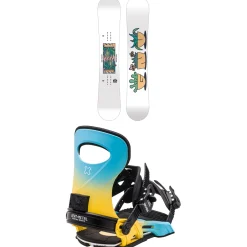 GNU Asym Velvet C2 Snowboard + Bent Metal Forte Snowboard Bindings - Women's 2024- Snowboards With Bindings|Snowboard Packages