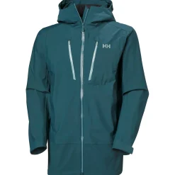 Helly Hansen Alpha 3L Long Shell Jacket - Men's- Snow Clothing|Shell Jackets