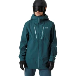 Helly Hansen Alpha 3L Long Shell Jacket - Men's- Snow Clothing|Shell Jackets