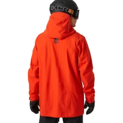 Helly Hansen Alpha 3L Long Shell Jacket - Men's- Snow Clothing|Shell Jackets