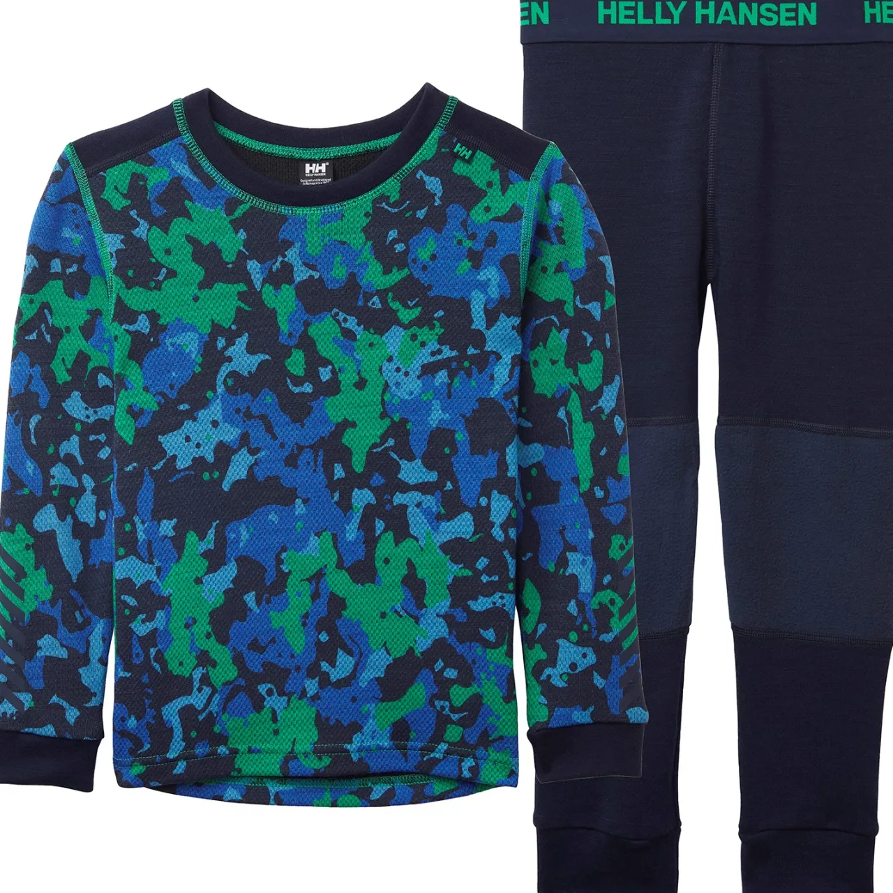 Helly Hansen Graphic Lifa Merino Set - Toddlers'-Kids Toddler Snow Clothing|Toddler 18M - 7T