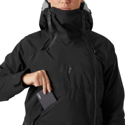 Helly Hansen Powchaser Asym Jacket - Women's-Women Snow Clothing|Insulated & Puffer Jackets
