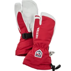 Hestra Army Leather Heli Ski Jr. 3-Finger Mittens - Kids'-Women/Kids Kids Gloves & Mittens|Gloves & Mittens