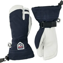 Hestra Army Leather Heli Ski Jr. 3-Finger Mittens - Kids'-Women/Kids Kids Gloves & Mittens|Gloves & Mittens
